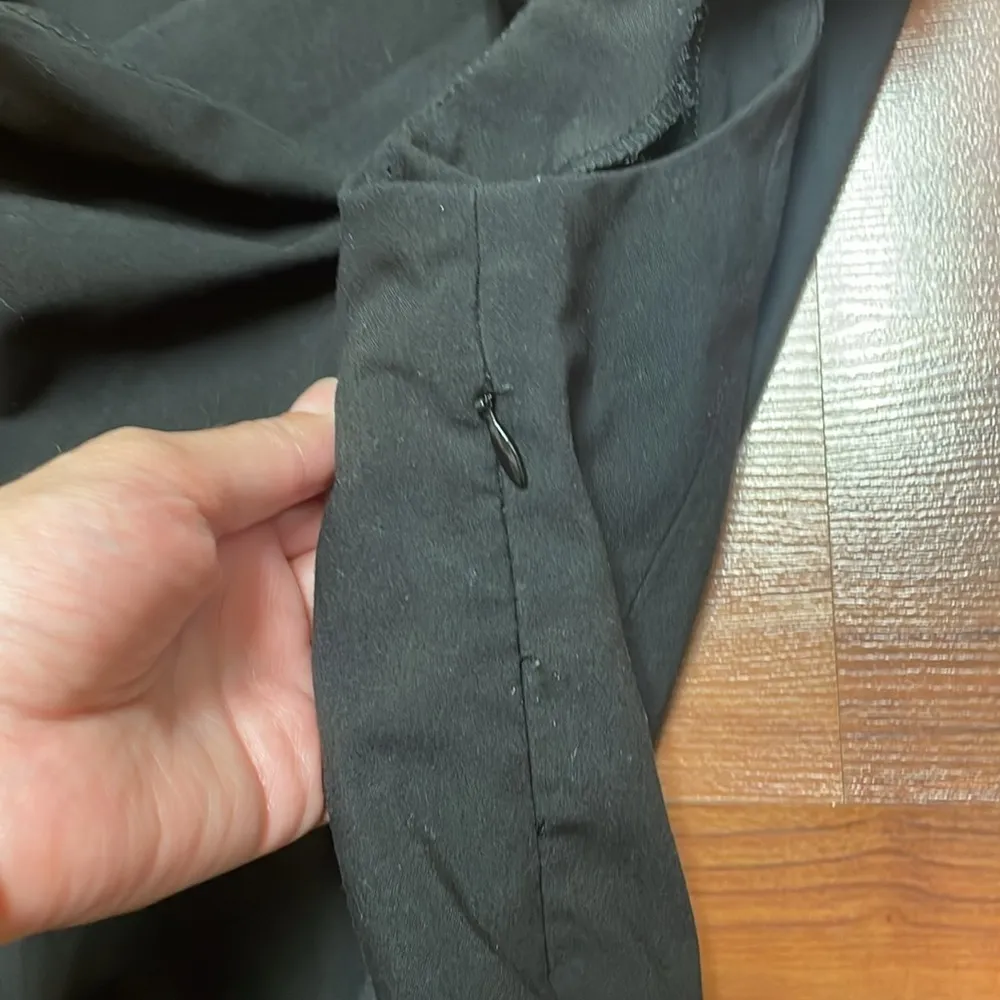 Katherine Barclay Montreal black sleeveless career dress size small - Image 5