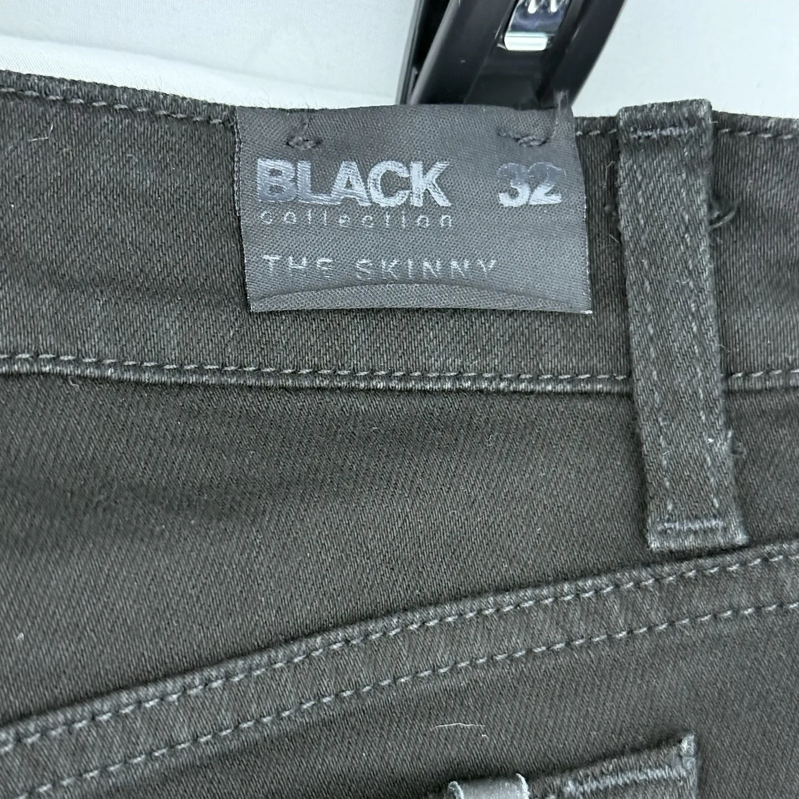 Joe's Black Collection The Skinny Leather Jaupher Jeans, Paloma Size‎ 32 - Image 5