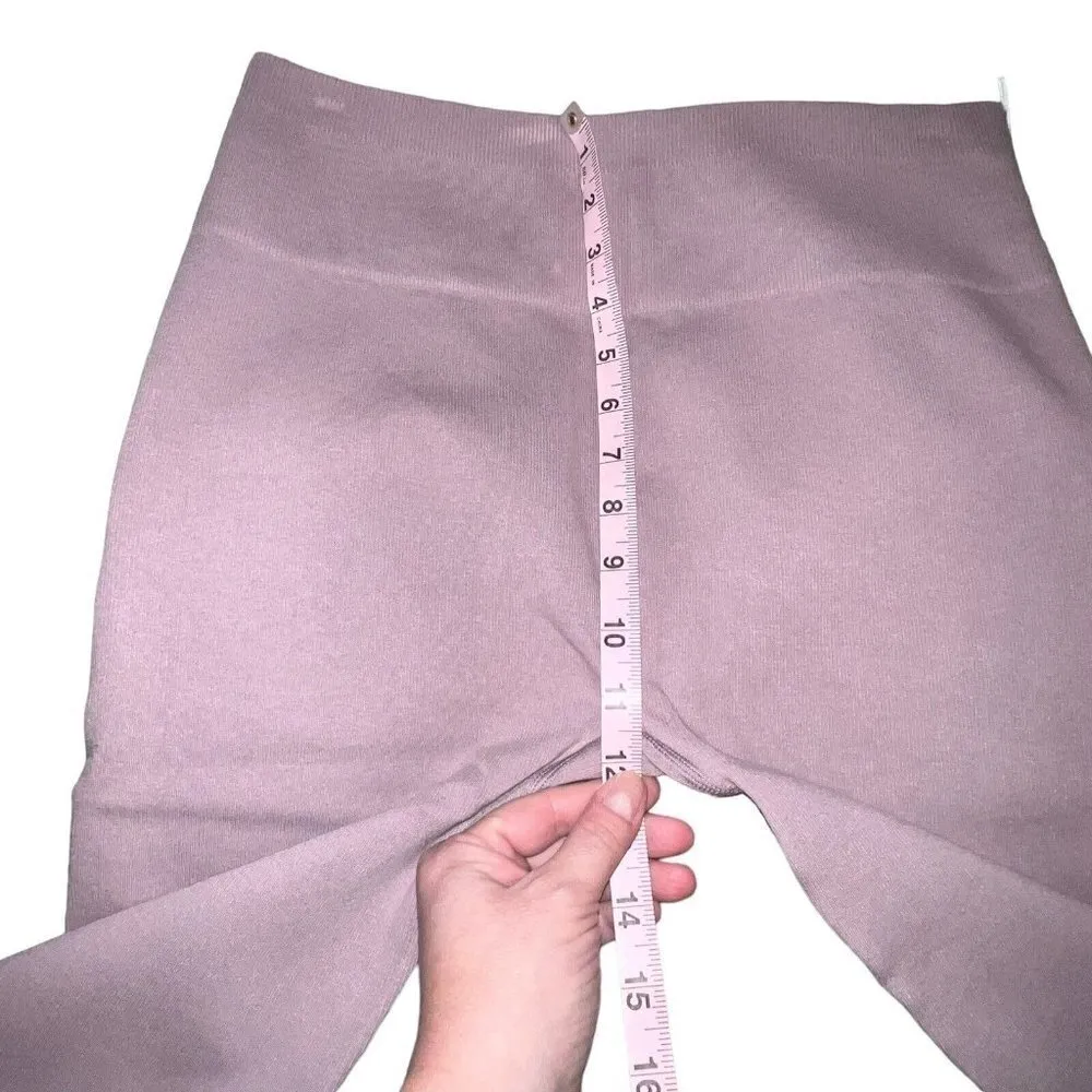 Everlane The Seamless‎ Legging Rib Knit Light Purple Size XL/XXL NWT $58 MSRP - Image 5