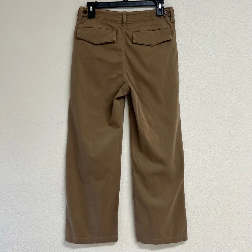 Madewell Low-Slung Baggy Utility Pants in Faded Birch Brown Size 26 - Image 8