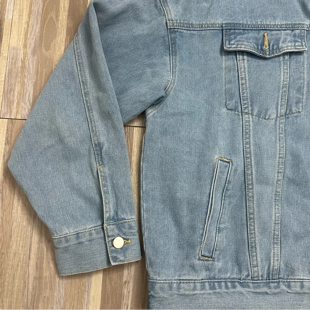 SHEIN Classic Blue Denim Jacket Women’s Plus 2X - Image 5