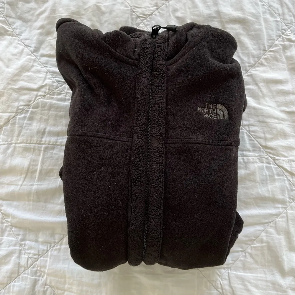 The North Face black fleece zip up jacket - Image 10
