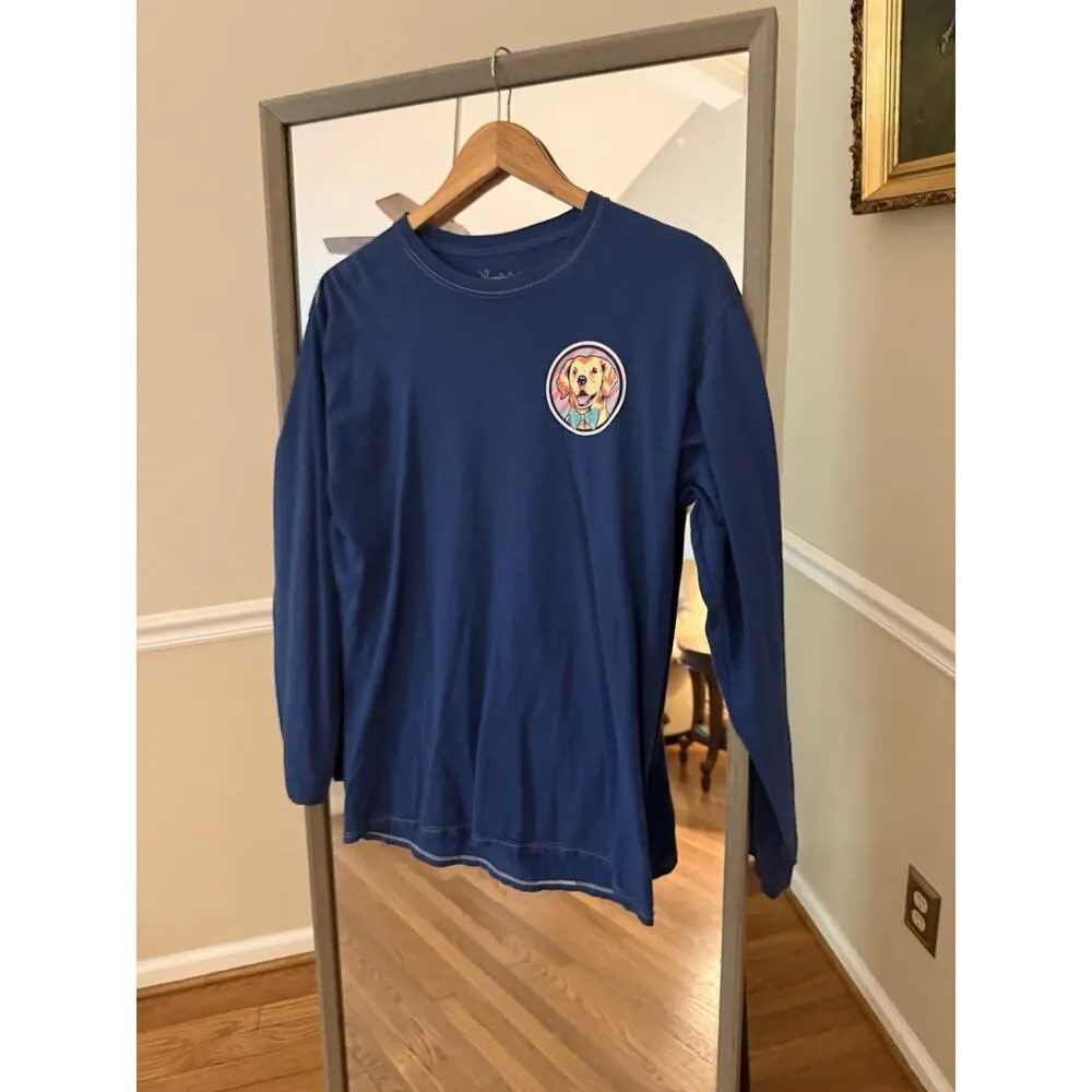 Benny & Belle Light Blue‎ Dog Shirt Medium Blue - Image 3