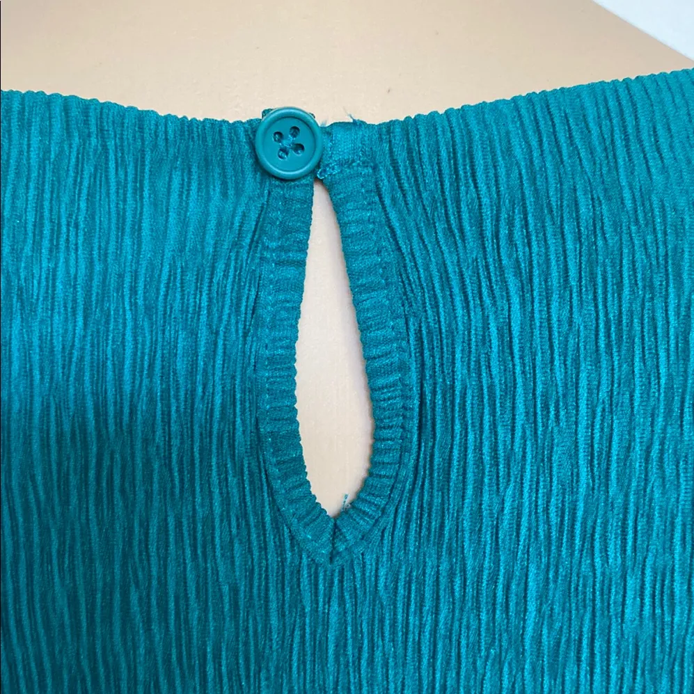 NWT Women's Nine West Texture Pleated Knit Top - Image 7