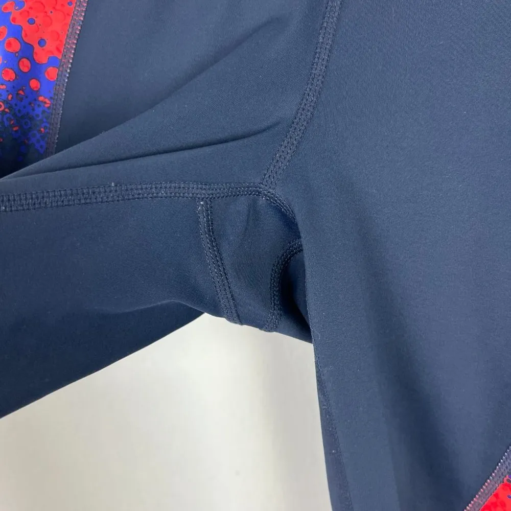 Athleta Electro Cobalt Ankle Tight Leggings Size XS GUC I1212 - Image 6