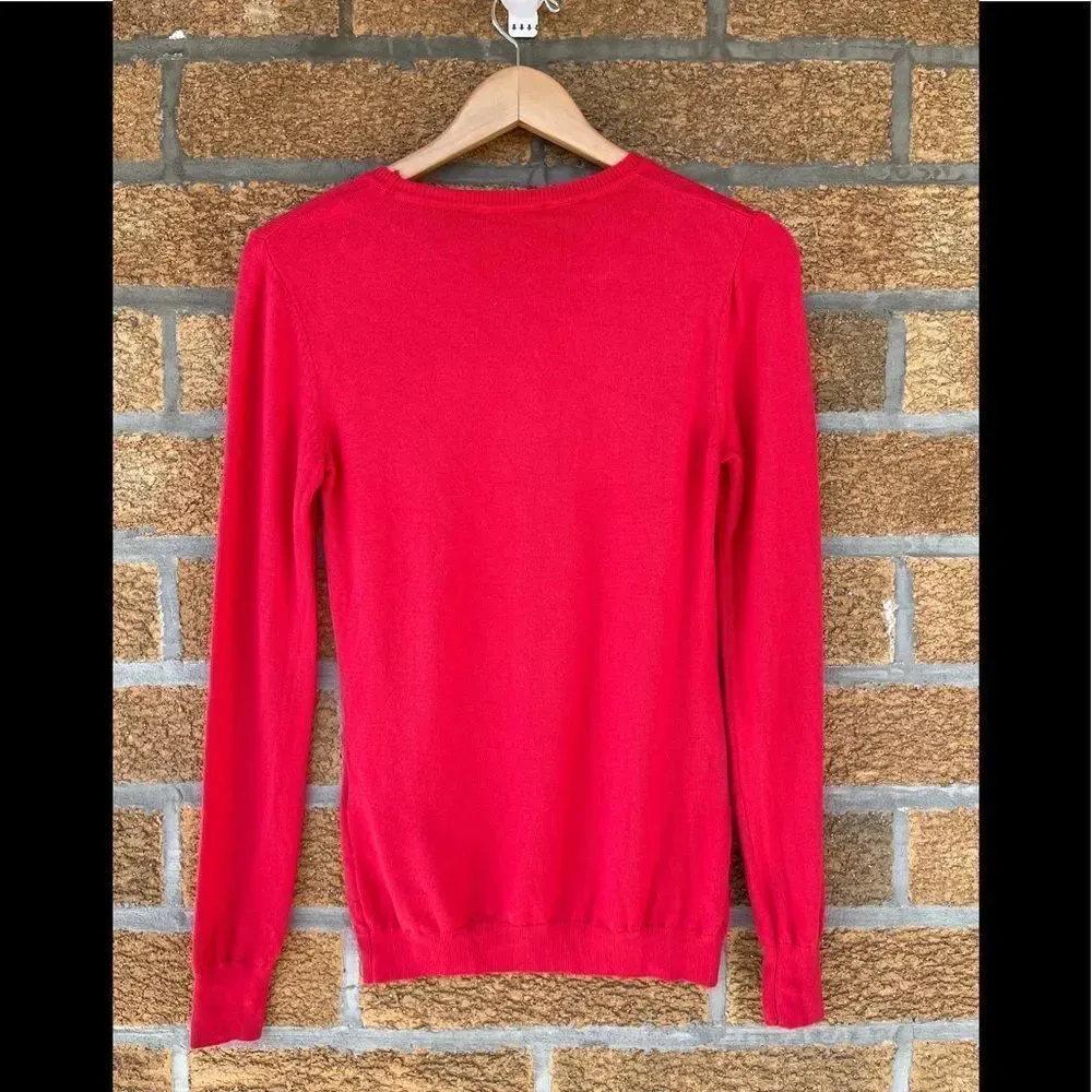 love Moschino red dry clean only sweater small - Image 7