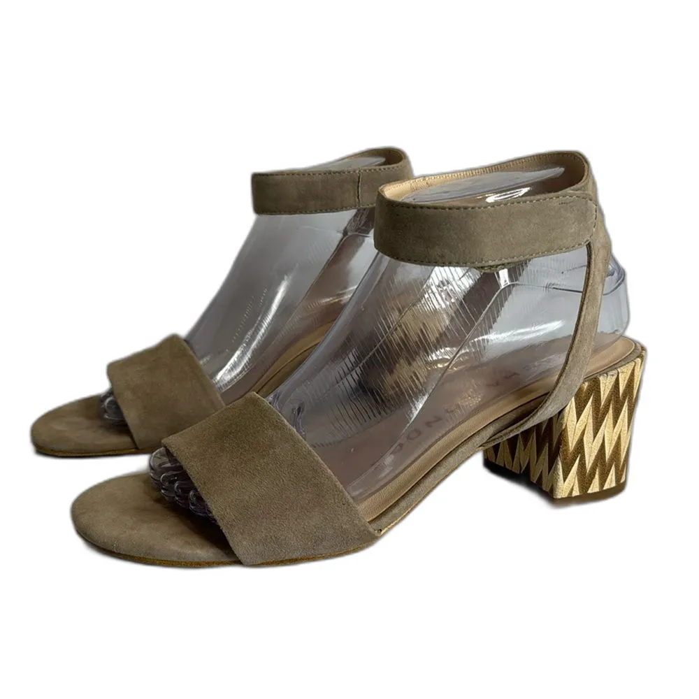 Sacha London Neola ladies chunky heel strap ankle shoes size 8.5 - Image 2