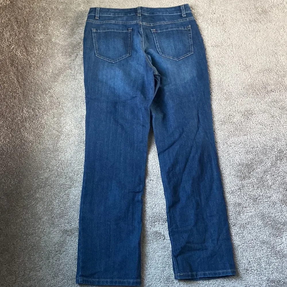 Jones New York Lexington Straight Jeans SIZE 12 - Image 5