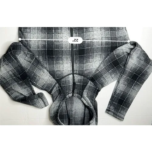 The North Face Crescent Hooded Pullover Buffalo Plaid Hike‎ Camp MEDIUM Gorpcore - Image 7