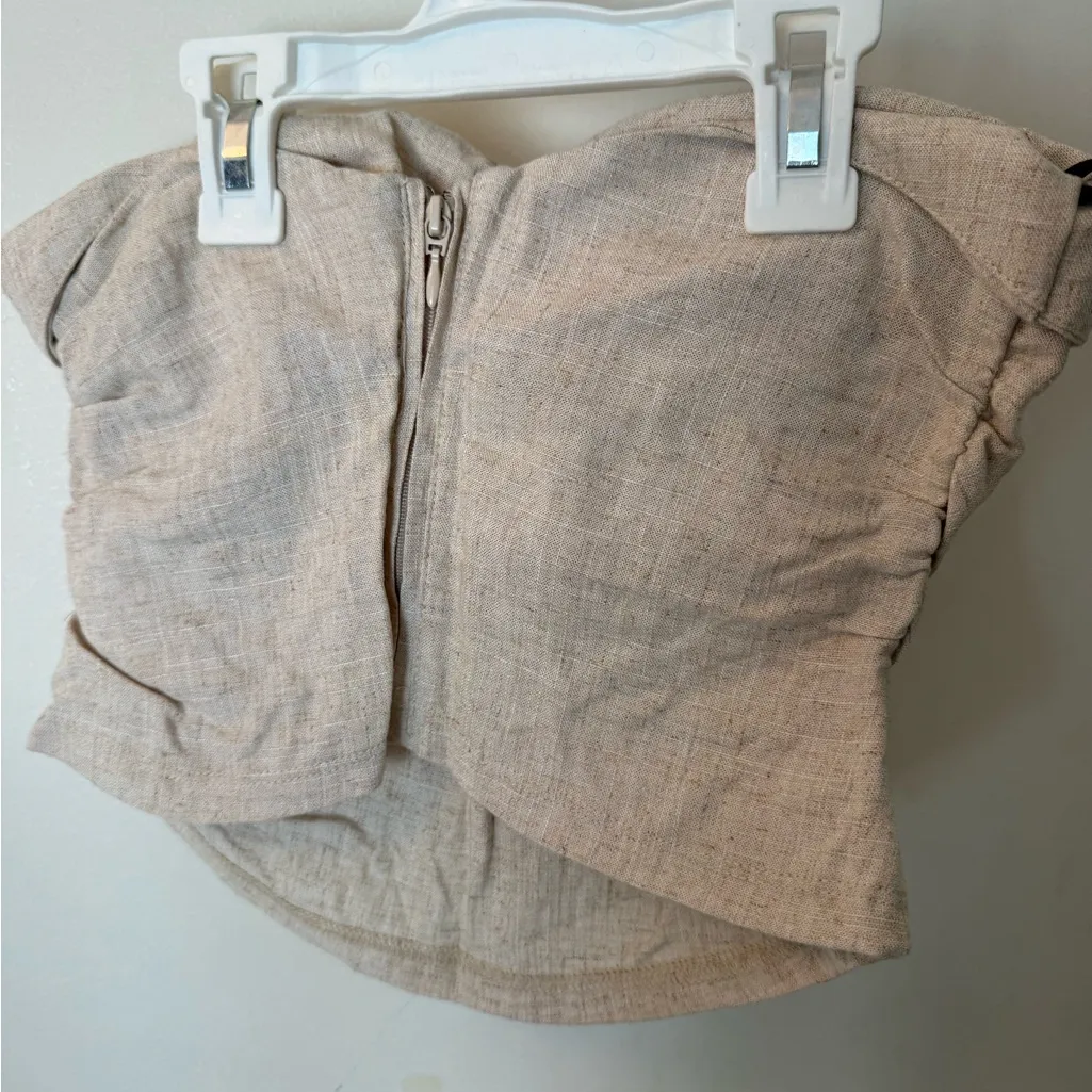 NWT H&M Beige Tube Top - Image 2