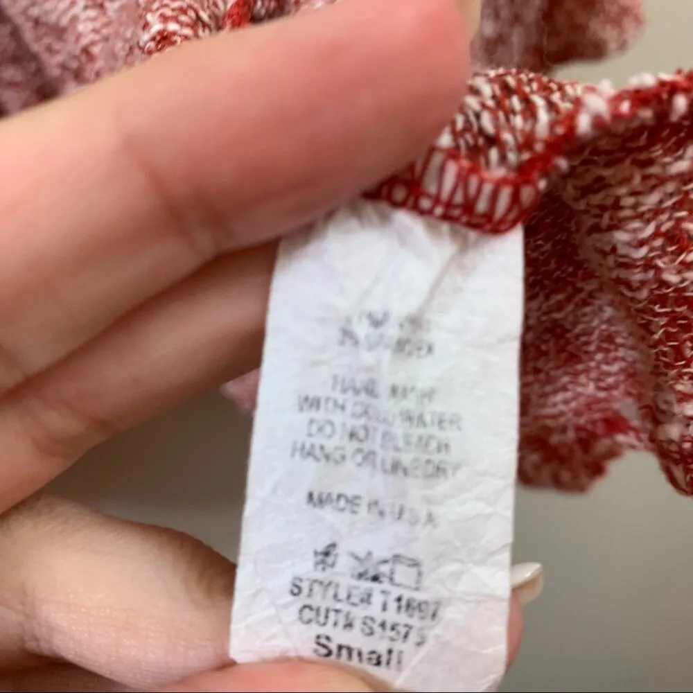 Sage Marled Knit Lace Detail Bell Sleeve Open Cardigan - Image 3