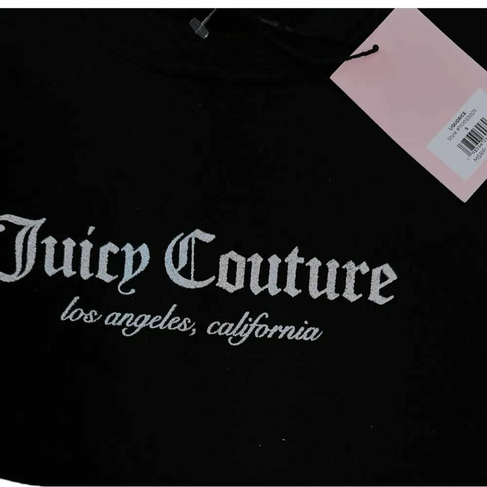 Juicy Couture Black Crew Neck Sweater small new - Image 5