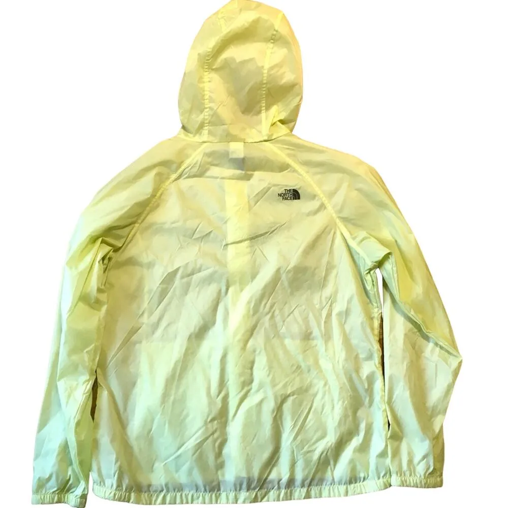 Neon Yellow North Face Rain Coat - Image 7
