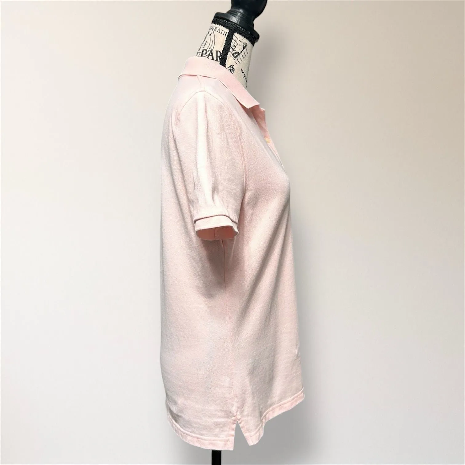 Brooks Brothers M Pink Cotton Performance Polo Shirt Short Sleeve Preppy Classic - Image 2