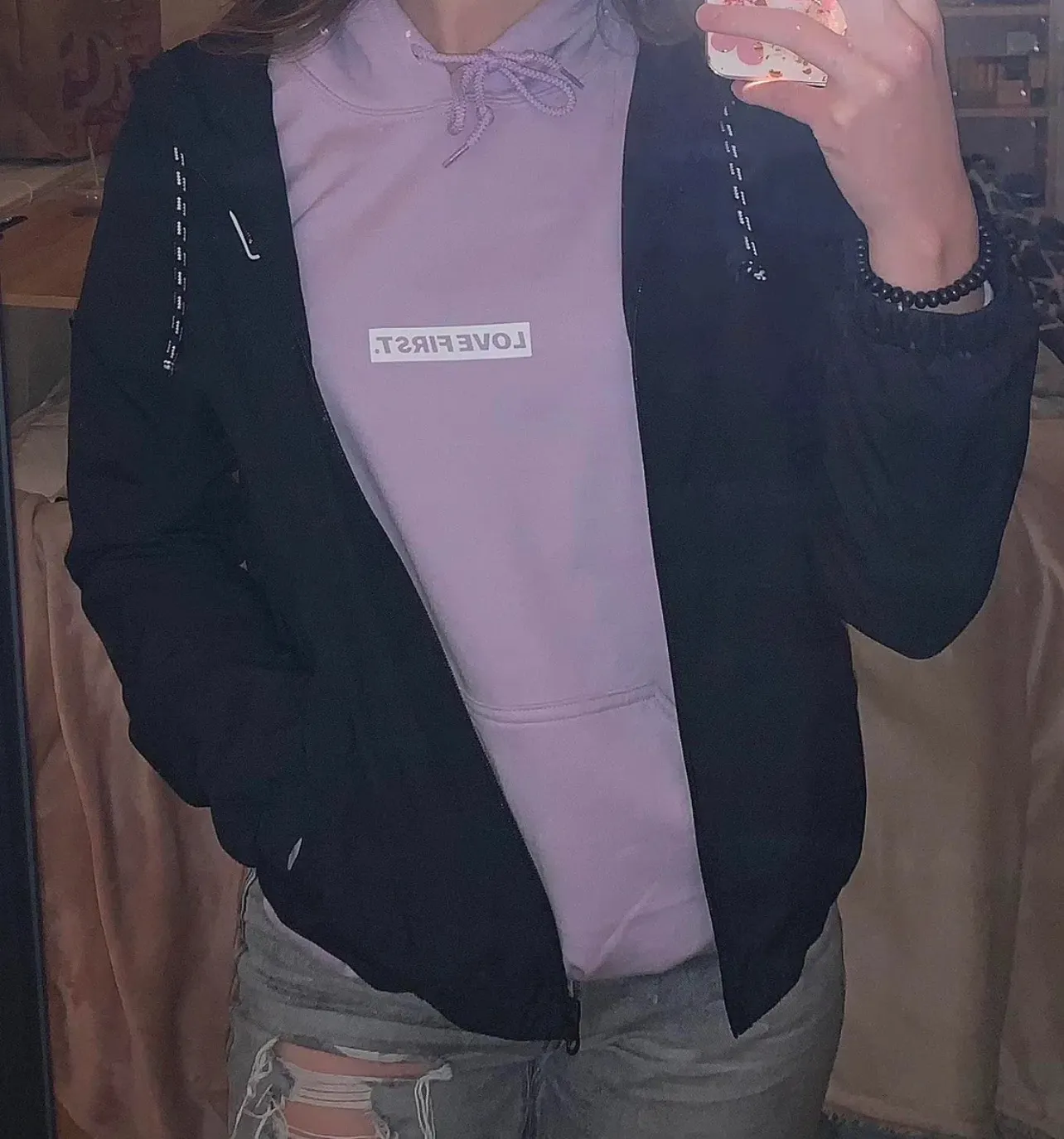 Vans Black Windbreaker - Image 2