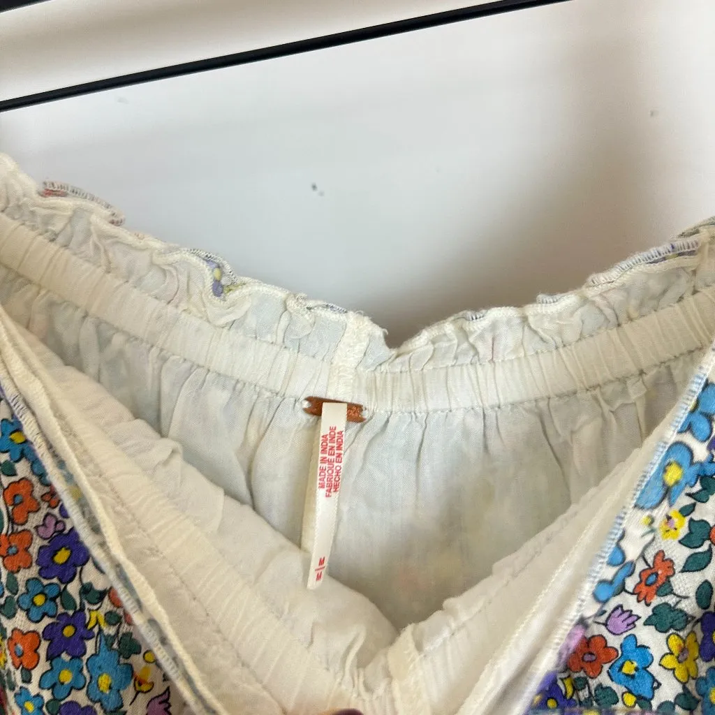 FREE PEOPLE Ellia Printed Set in Primary Combo Size Medium NWT - Image 10