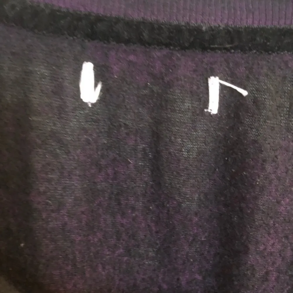 Maurice’s Plus size purple & black speckled top - Image 4