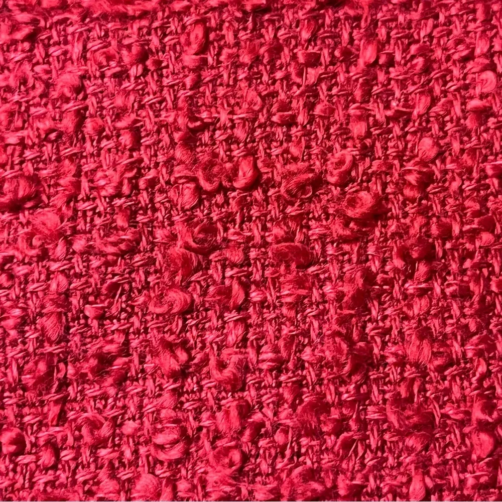 Vintage Y2K George Red Tweed Blazer Jacket Women’s 16 Romantic Goth Preppy Vampy - Image 9