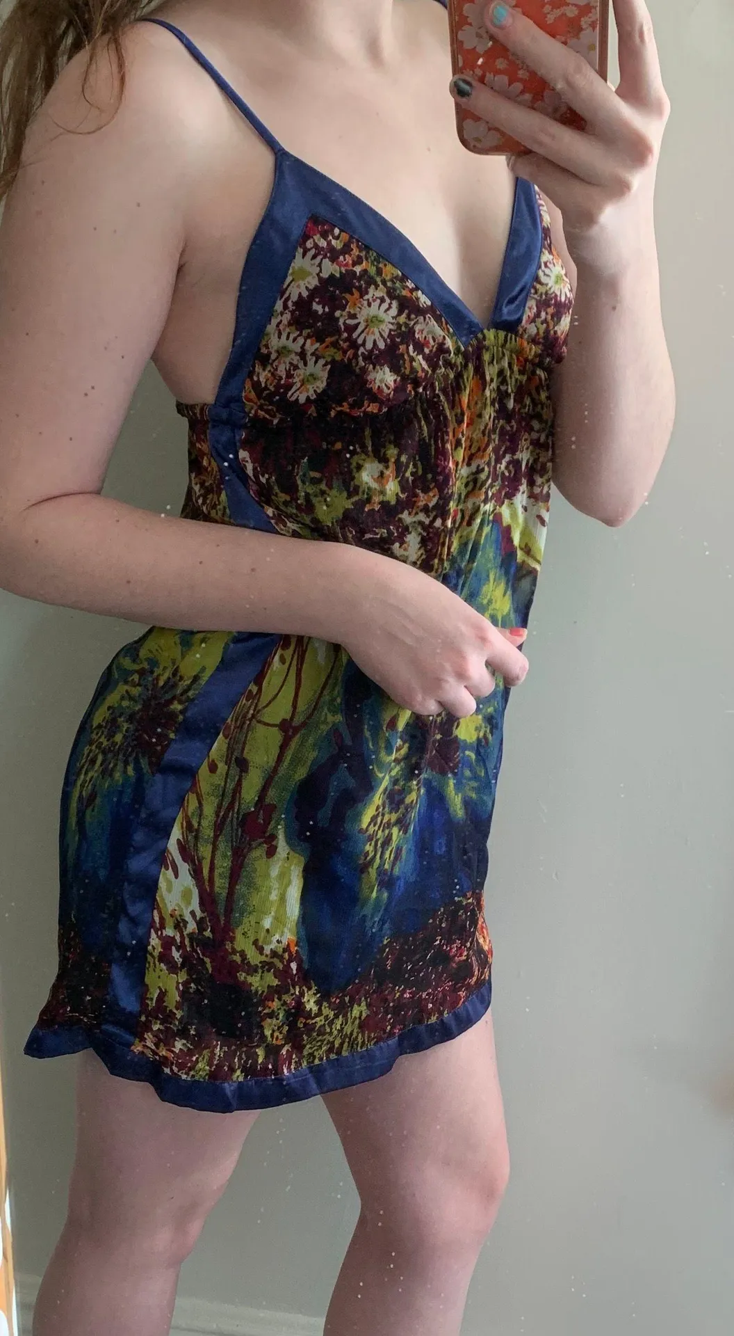 Vintage Moa Moa Colorful Mini Dress - Image 4