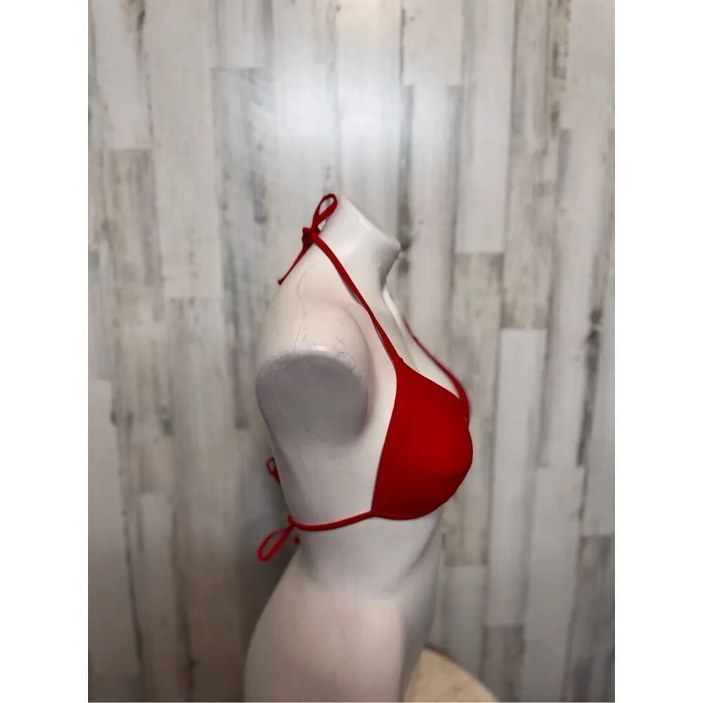 Red bikini top size large - Image 3