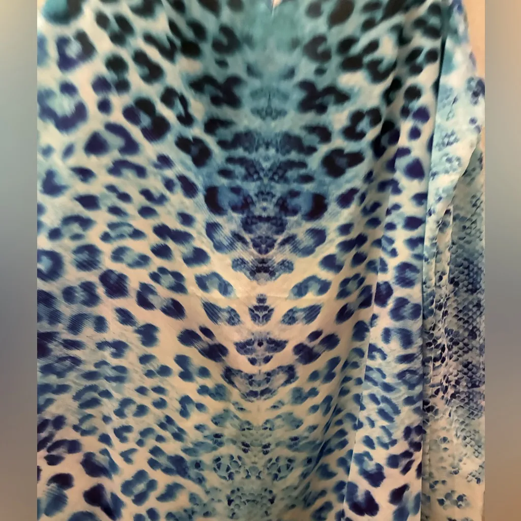 🆕Avenue Cami Hvar Blues & White Print With Rhinestone 20🆕 - Image 15