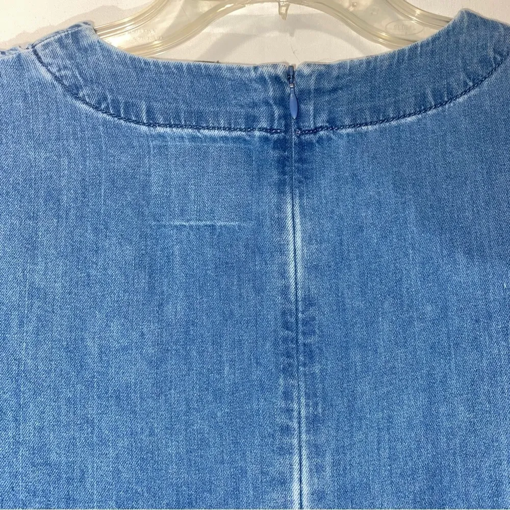 ASOS Denim Maternity Dress Women’s Size 2 - Image 3