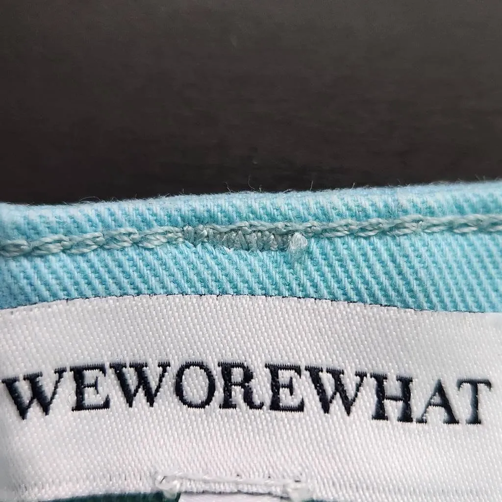 WeWoreWhat Tie-Dye Denim Cut Off Shorts NWT Size 26 Revolve jean shorts - Image 7