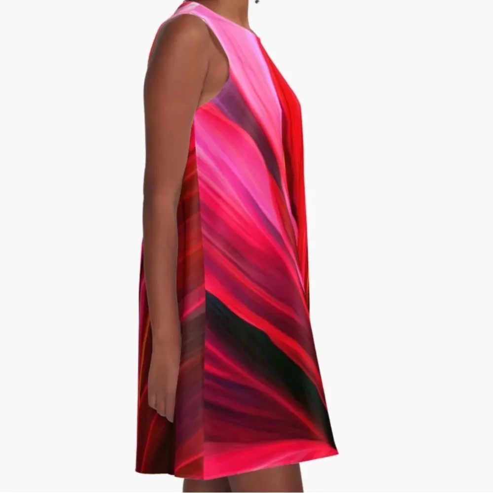 Ti Leaf Series Maui, Hawaii Pretty in Pink A-line dress - Image 7
