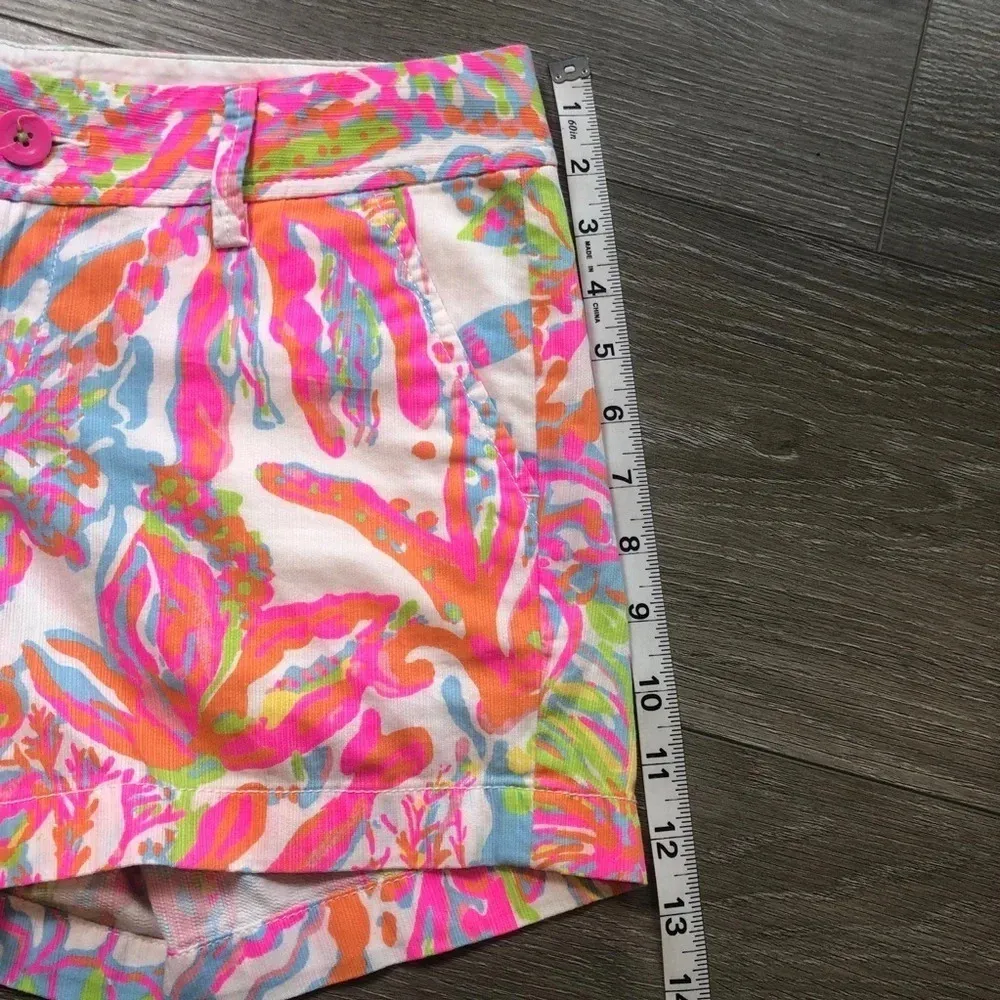 Lilly Pulitzer Suba To Cuba Callahan Shorts Size 2 - Image 9