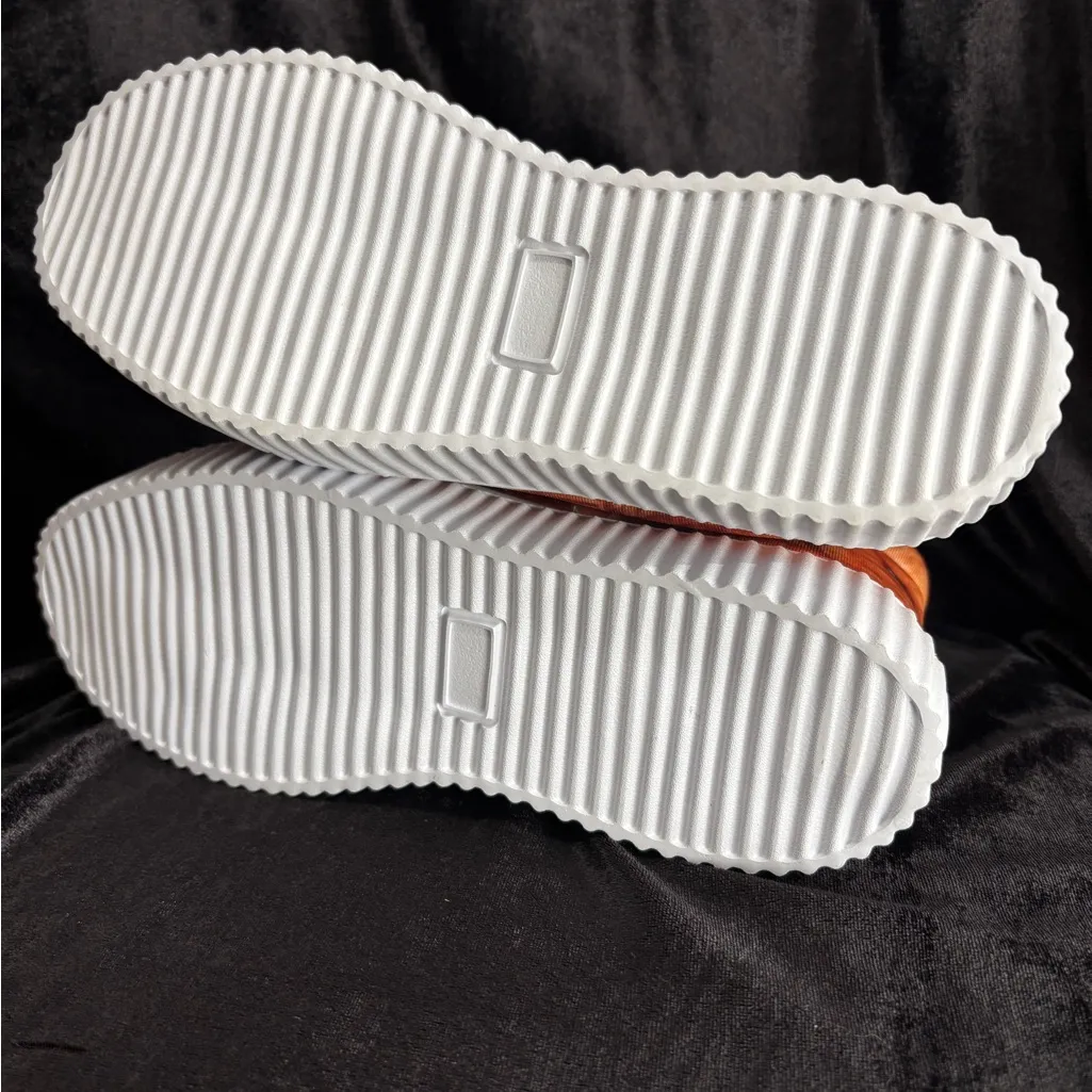 ForU Designs Custom Golden Doodle Hightop Sneakers Sz 38/Womens 7.5/Mens 5.5NWOT Gold - Image 10