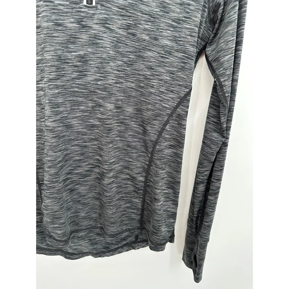 Ideology Grey 1/4 Zip Pullover Leggings Matching Set Women's Size Medium M - Image 3