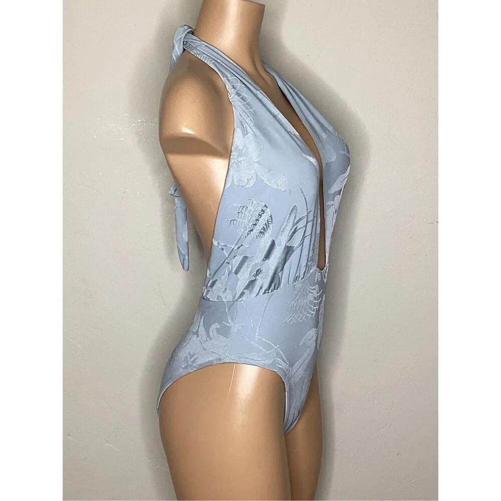 New. WET L.A. soft blue swimsuit. XSmall . Retails $228 - Image 5