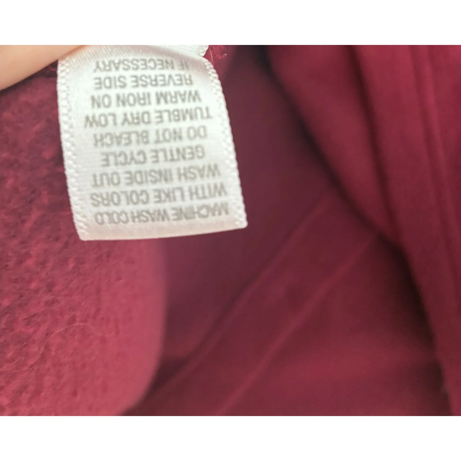 CJ Banks Fleece Christmas Sweater Button Up Size X Vintage Red - Image 8