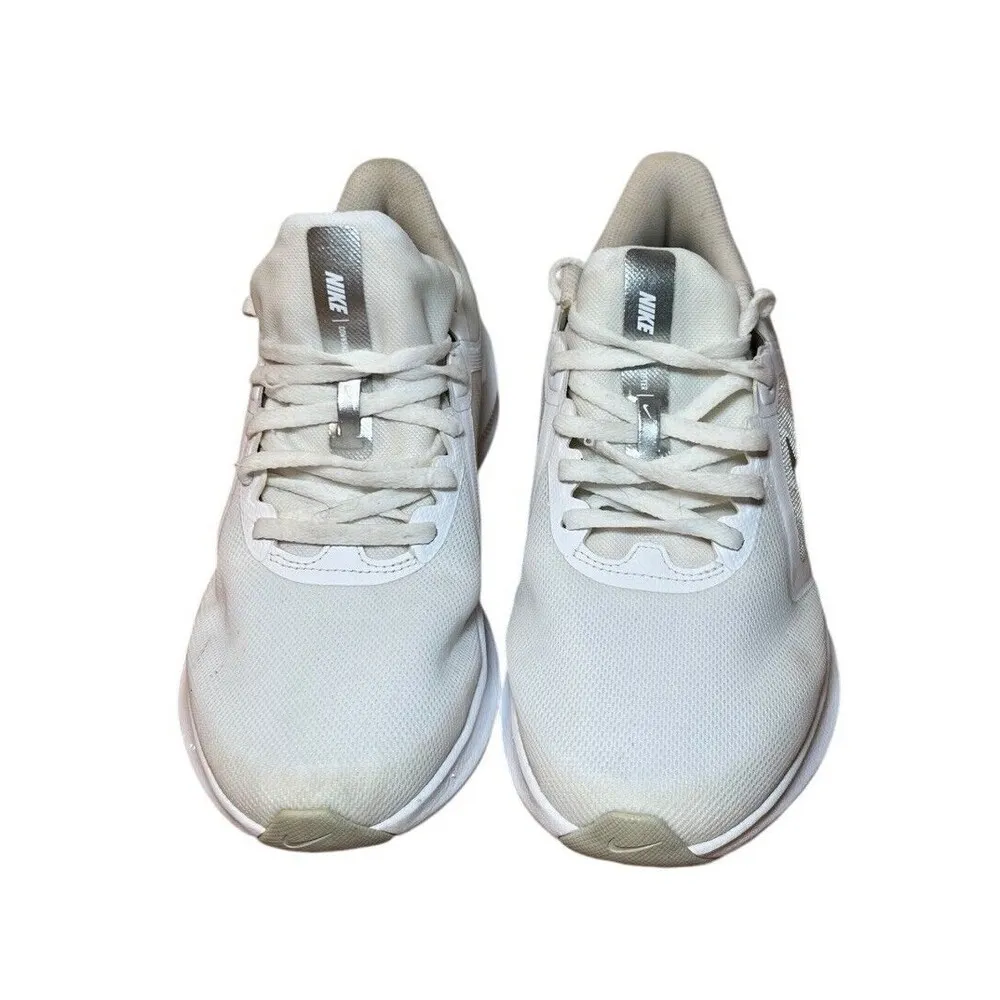 Nike Women’s Downshifter 10 ‘White’ CI9984 100 Lightweight Running Sneaker Sz 9 - Image 2
