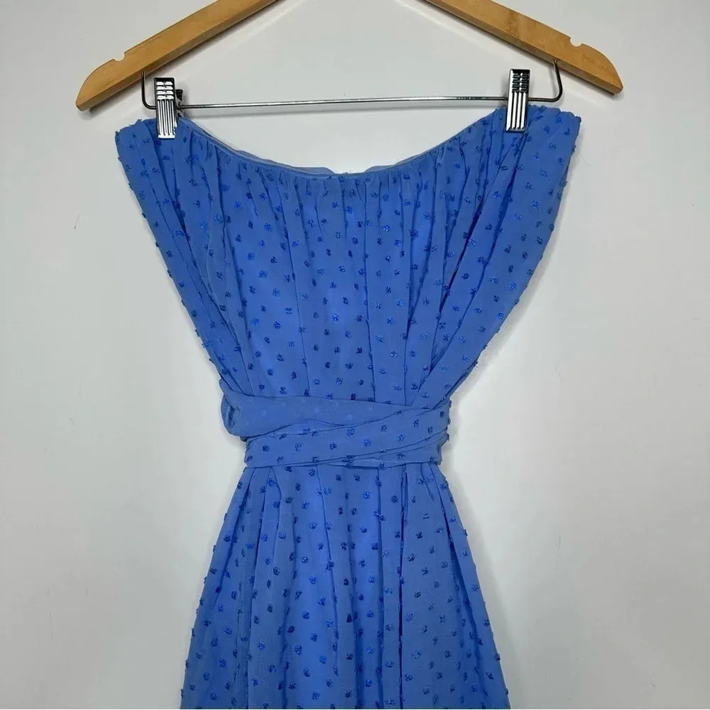 NBD Revolve NWT Periwinkle Blue Paradisco Mini Dress Size Medium - Image 3