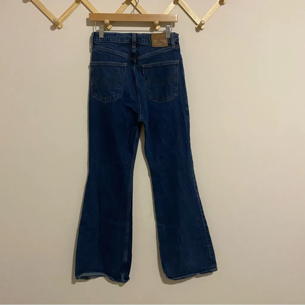 Levi’s 70s High Rose Flare Jeans size 28 - Image 8