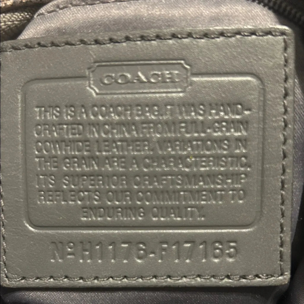 Coach Metallic Purple(ish) Women's Shoulder Bag - Image 8