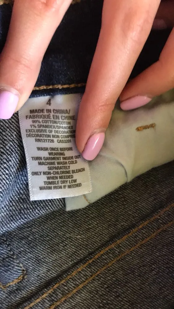 Aeropostale Distressed Denim Shorty Shorts - Image 8