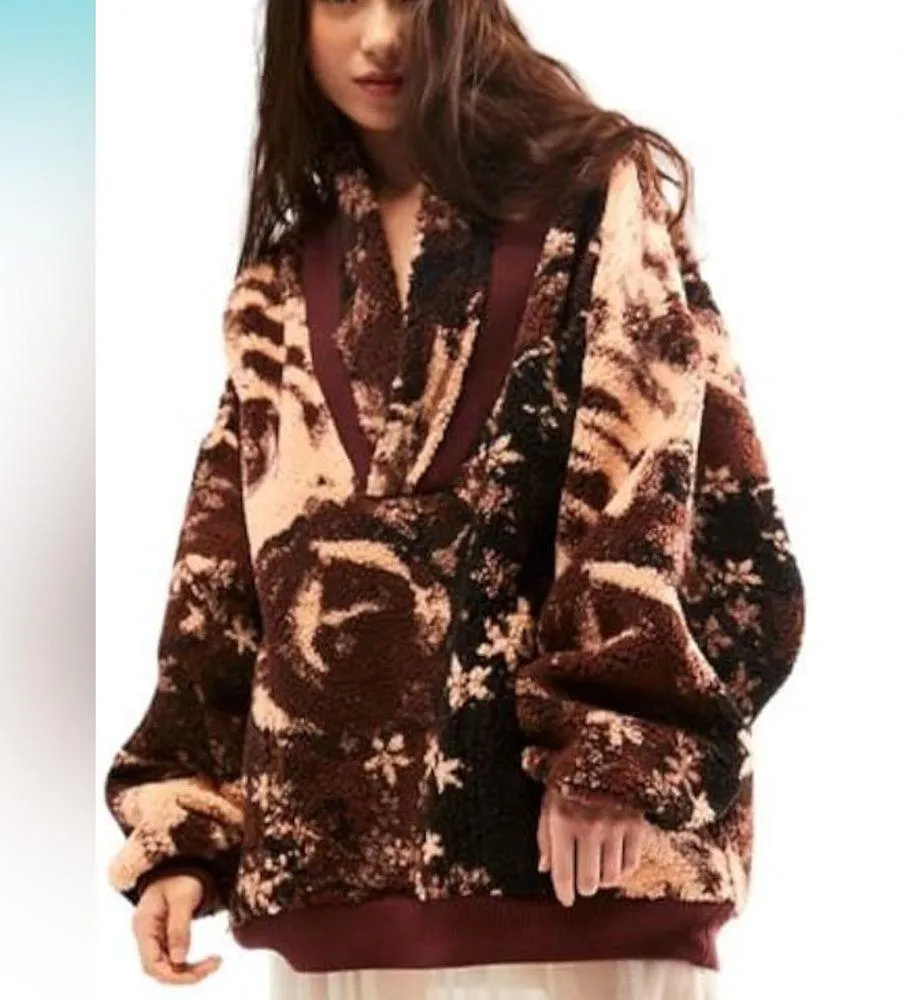 FREE PEOPLE SHERPA JACKET under thermal sz S - Image 4