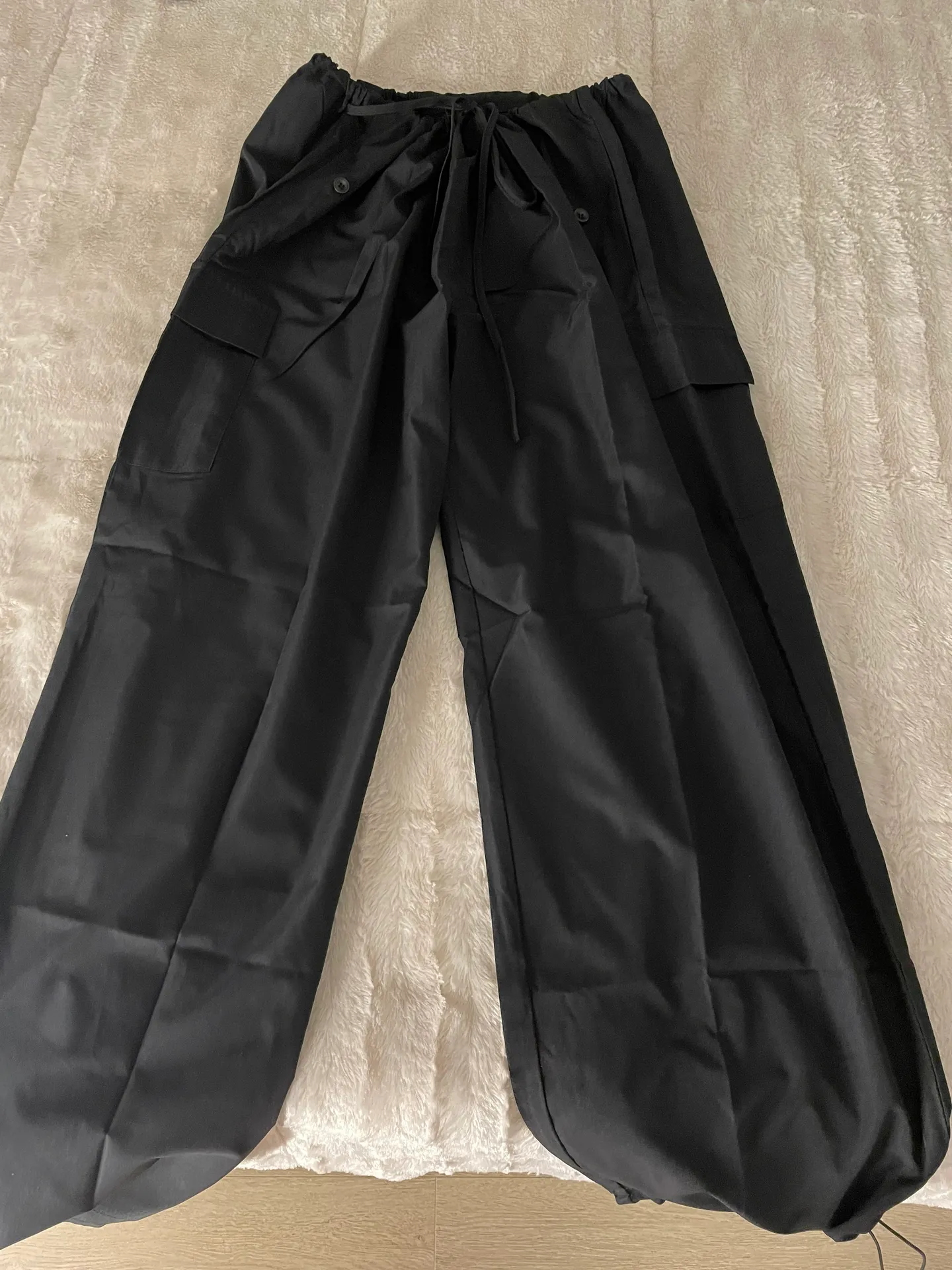 Black Parachute Jogger Pant Size XL - Image 4
