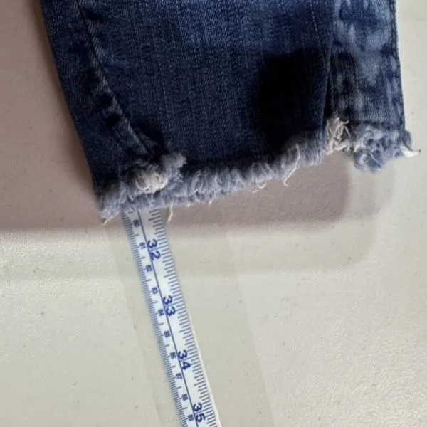 Ariat Women’s Boyfriend Jeans Size 27 Embroidered Ethereal Raw Hem‎ Stretch - Image 13