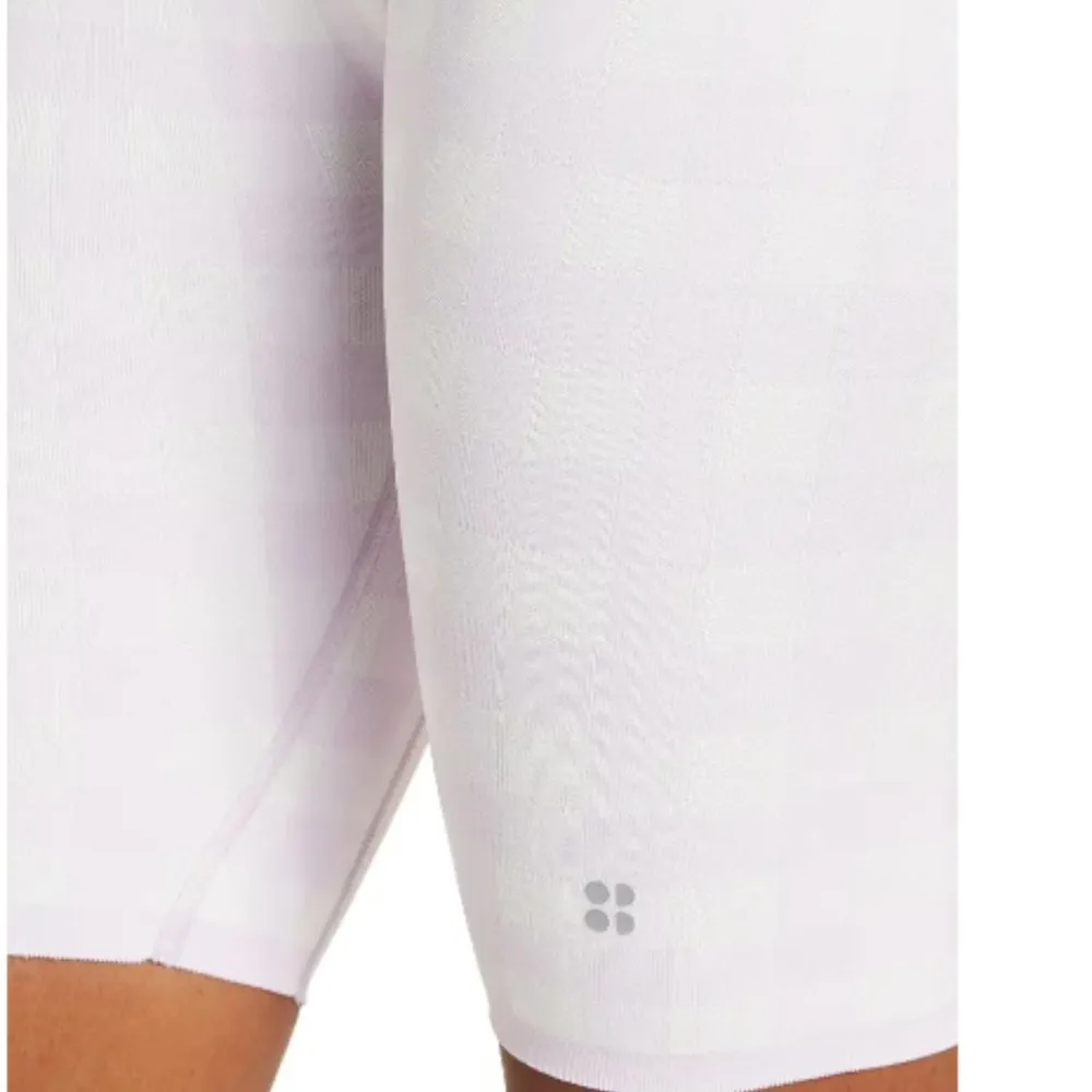 NEW Sweaty Betty Gingham Bike Shorts - Image 7