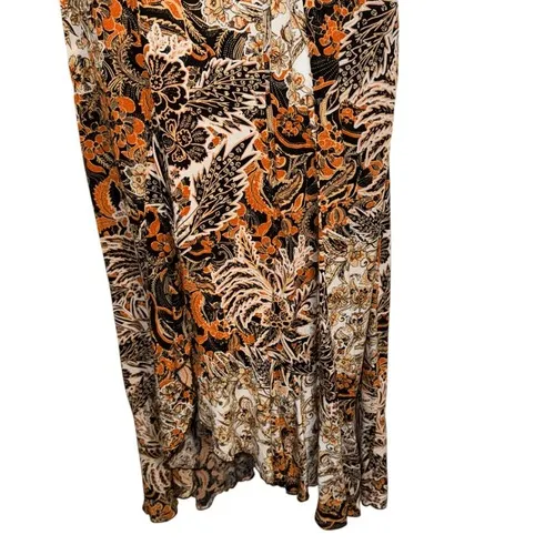 FREE PEOPLE Forever Yours Smocked Floral‎ Maxi Dress EUC Size XS - Image 4