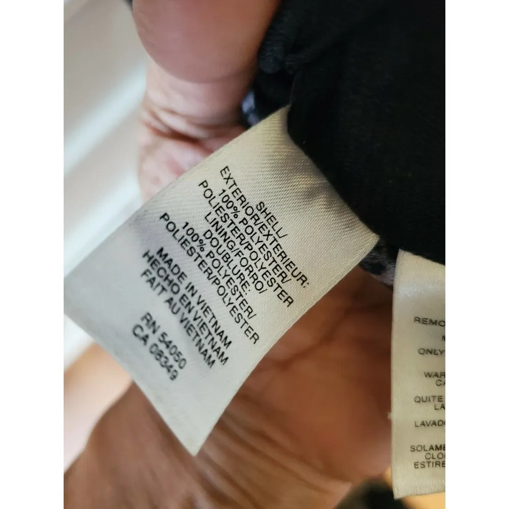 Jones New York Belted Faux Wrap Dress Sz Medium - Image 7