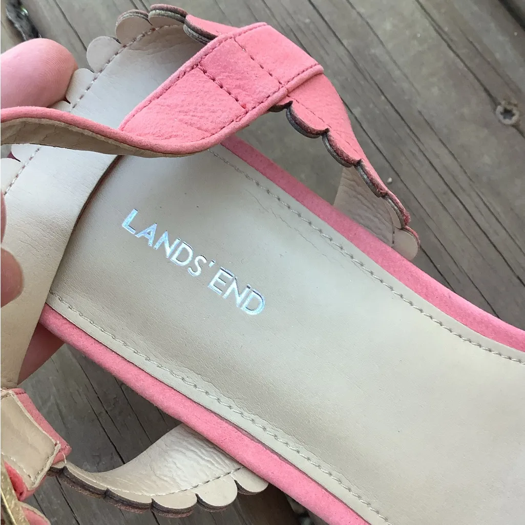 Super CUTE wedge sandals 🌷🌷🌷 Pink Size 9 - Image 7