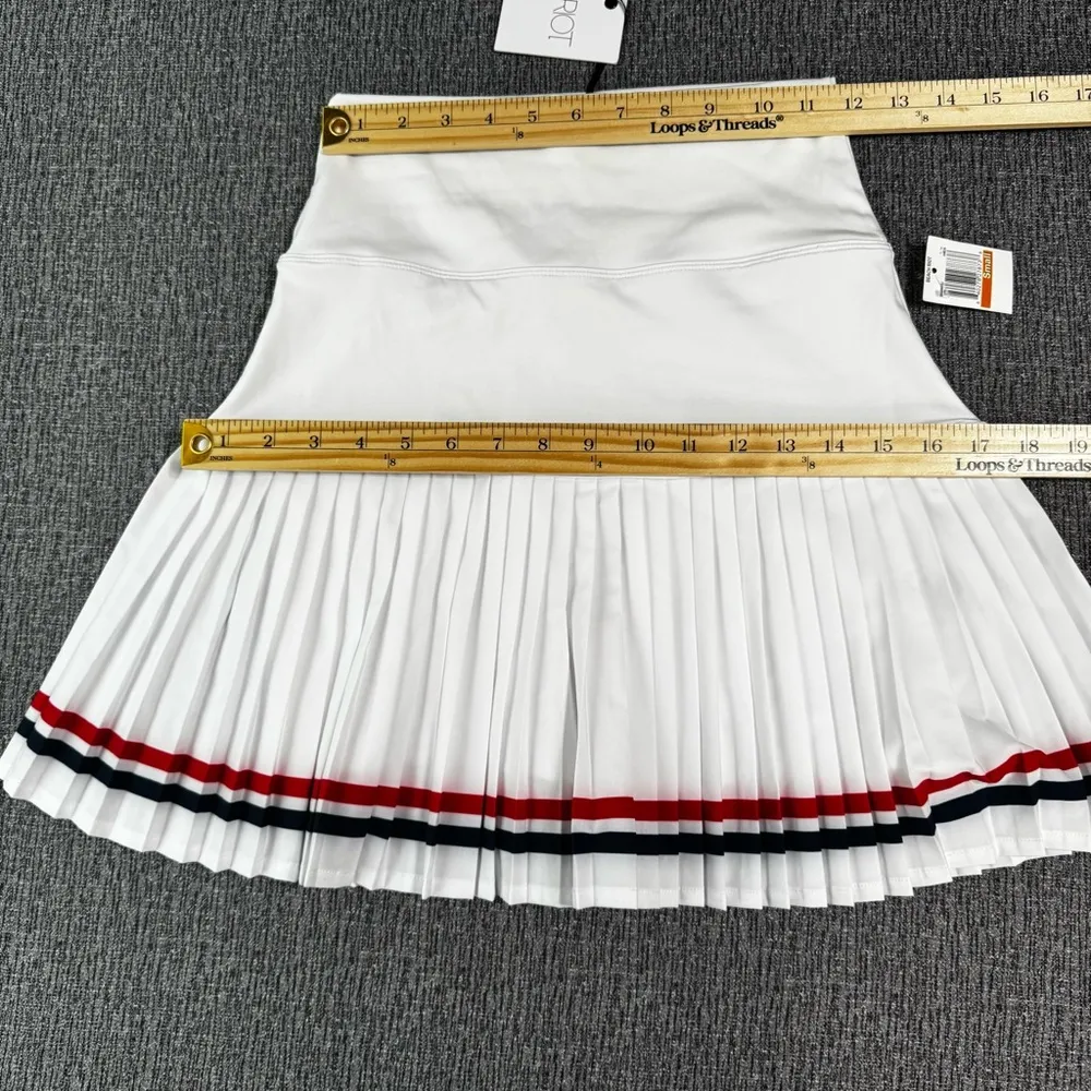 Beach Riot Women’s Gloria High Waist Mini Skirt/Skort in Americana - Image 13