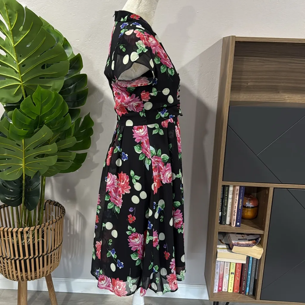 Hell bunny floral vintage style dress - Image 3