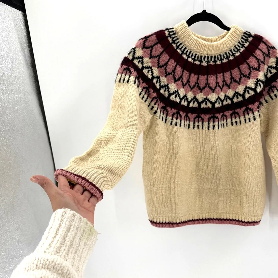 vintage Nordic Knit hand - Image 3