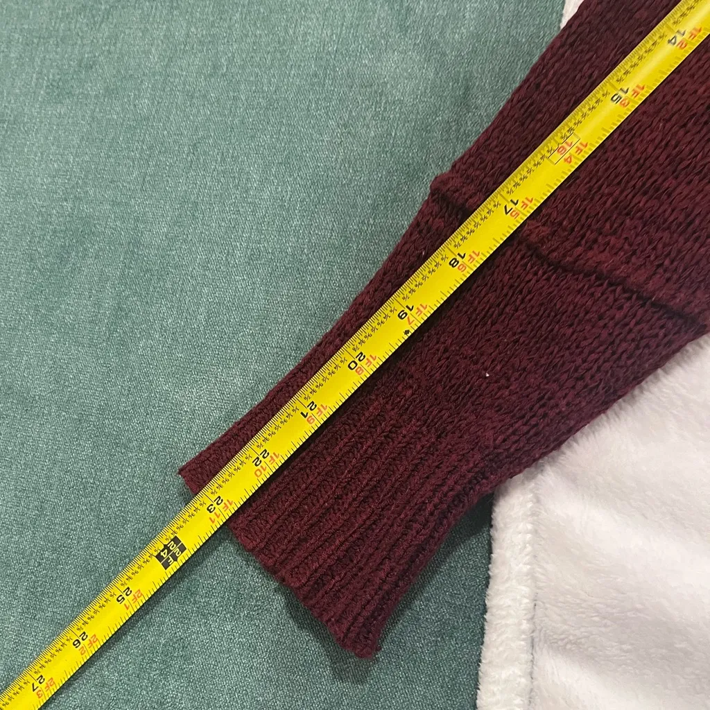 Burgondy ee:some Sweater — size s/m Red Size M - Image 10