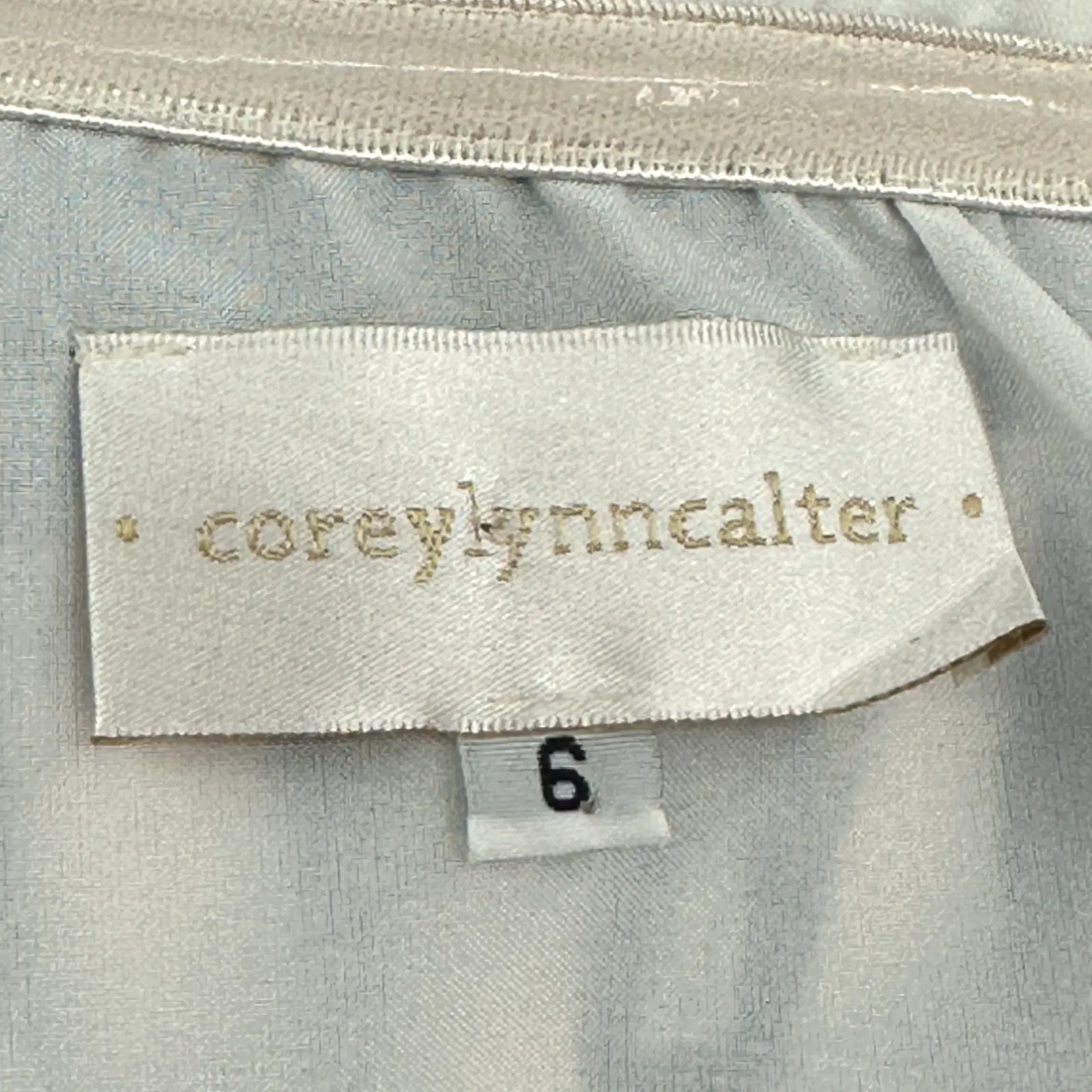 Corey Lynn Calter for Anthropologie | 6 | Silk Blend Crepe Tie - Image 3